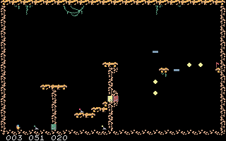 Space Cavern Blaster atari screenshot
